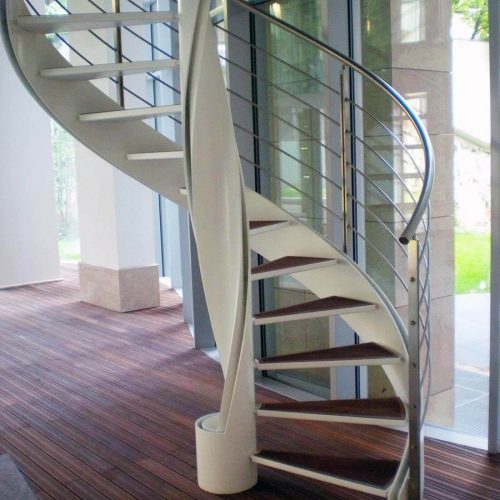 scala a spirale interior design